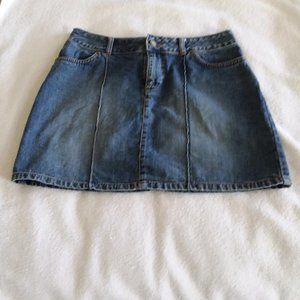 Route 66 Denim Mini Skirt Size 6